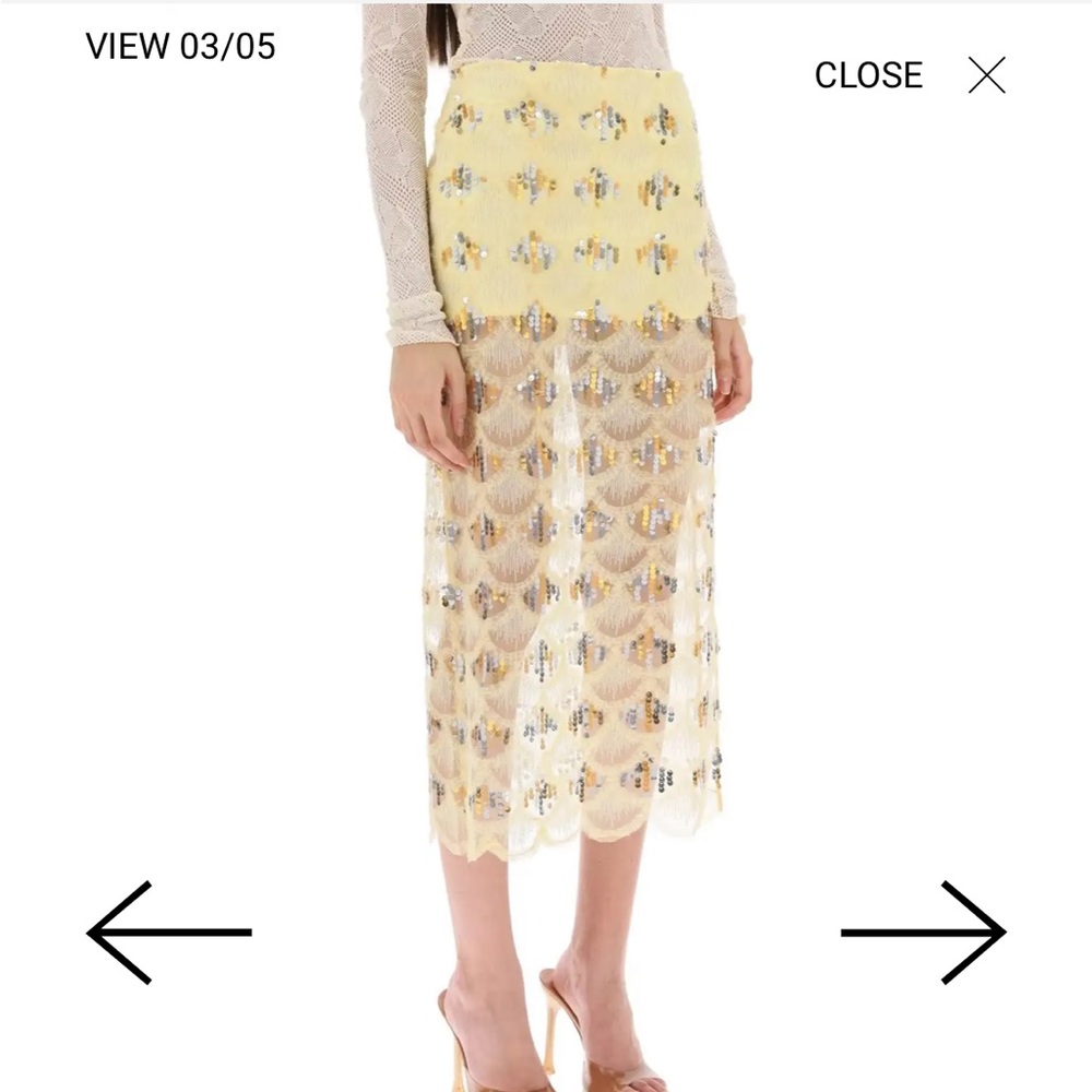 In search of!! Siedres yellow sequin skirt! Please don’t buy!!